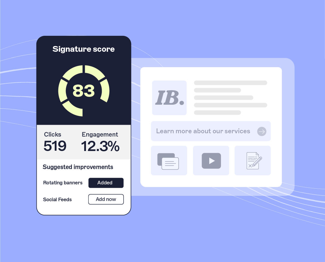 suite d'analytique Exclaimer