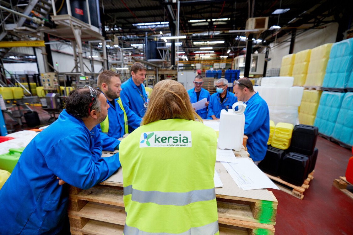 kersia factory floor