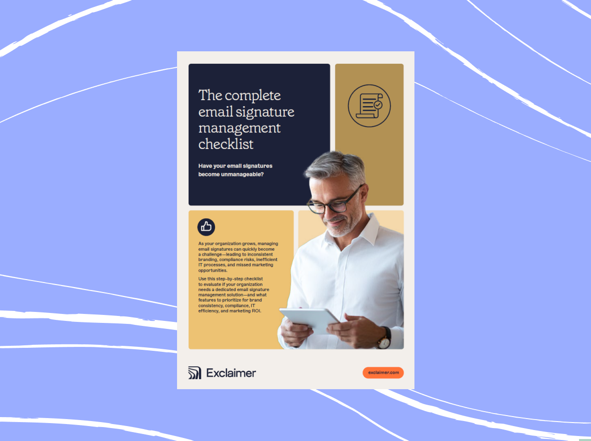 email signature management checklist thumbnail