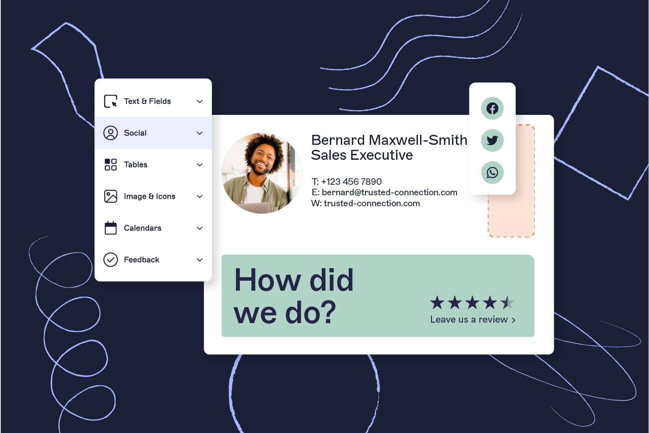 outlook signature template