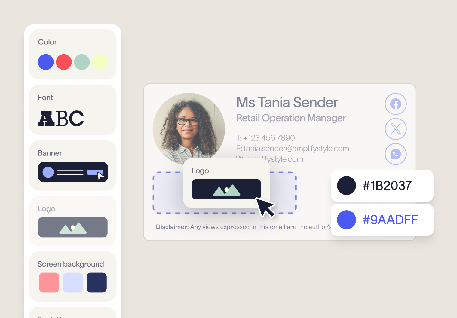 Signature design at scale with Exclaimer