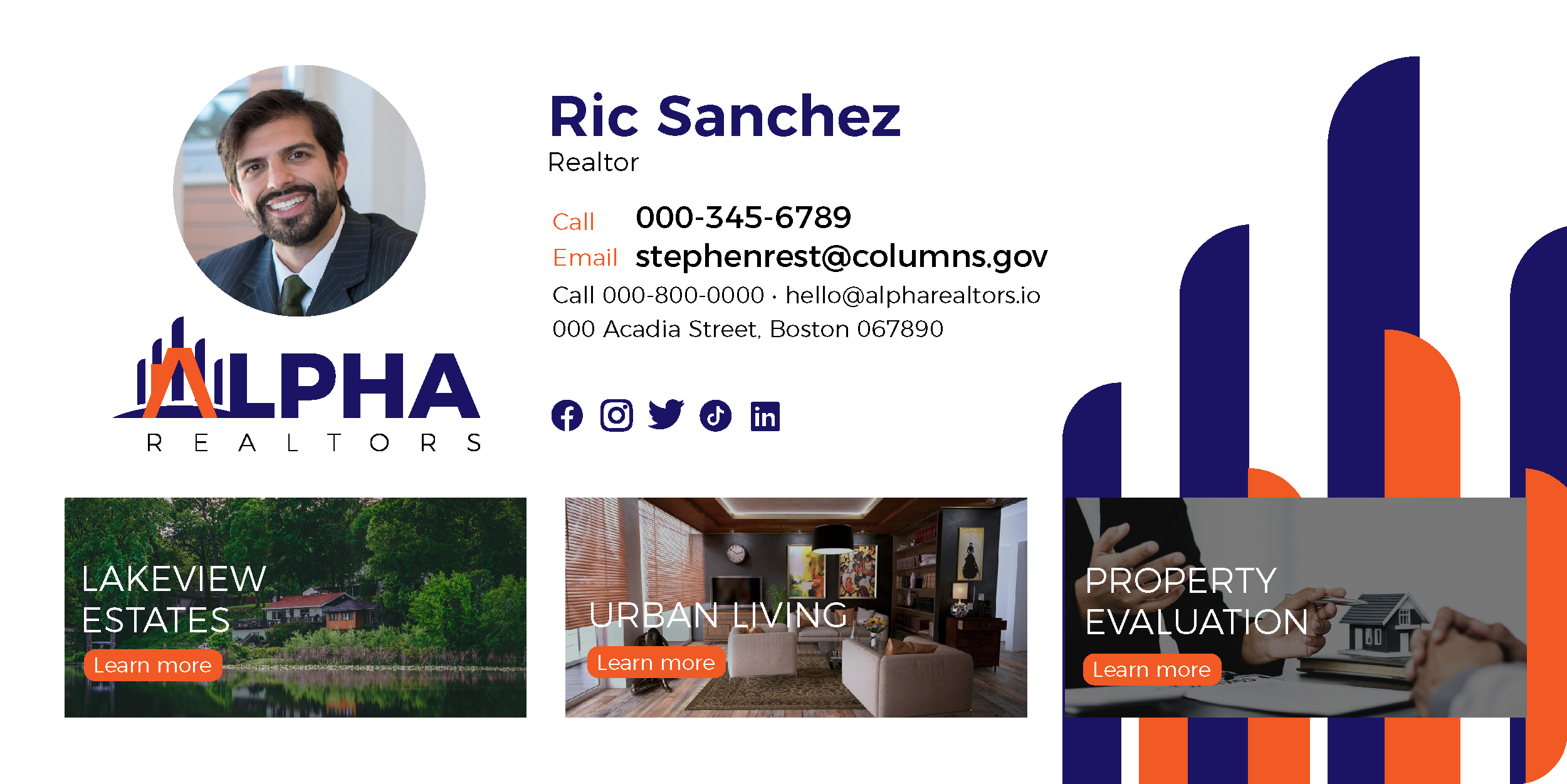 branded email signature for real estate