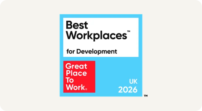UK's Best Workplaces for Development™ 2026