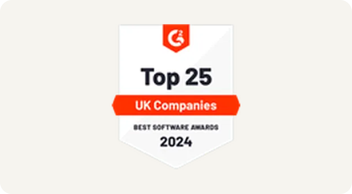 G2: Best Software Companies in UK for 2024