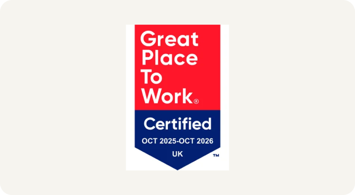 Great Place to Work Certified UK