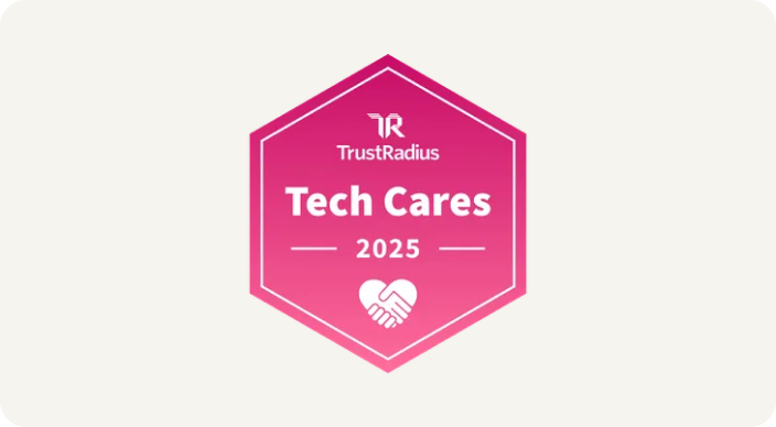 TrustRadius 2025 Tech Cares Award
