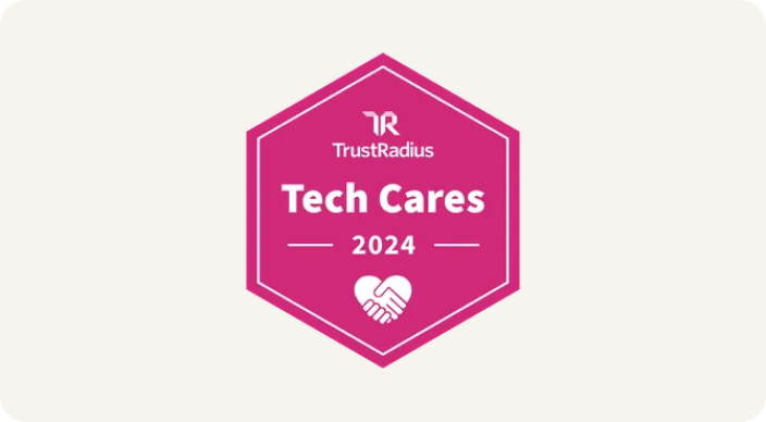 TrustRadius 2024 Tech Cares Award