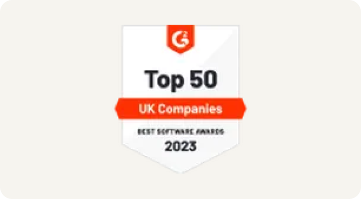 G2 Best Software Product Awards 2023 – UK
