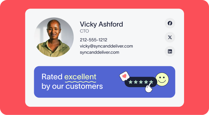 Email signature management