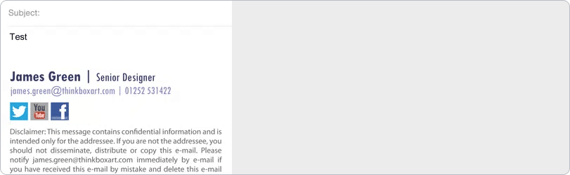 test iphone signature